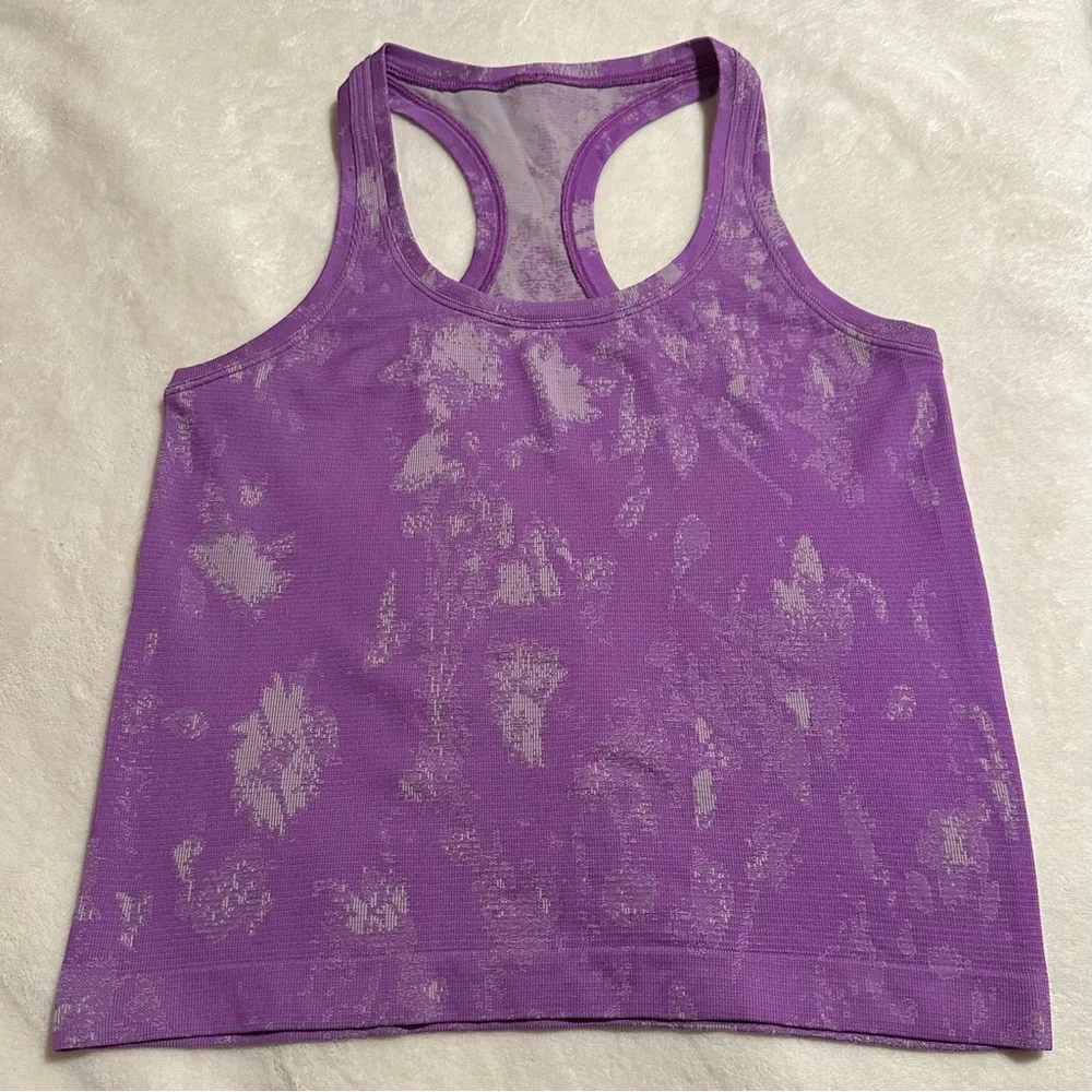 Lululemon Swiftly Tank (Moonlit Magenta) - Picture 2 of 6
